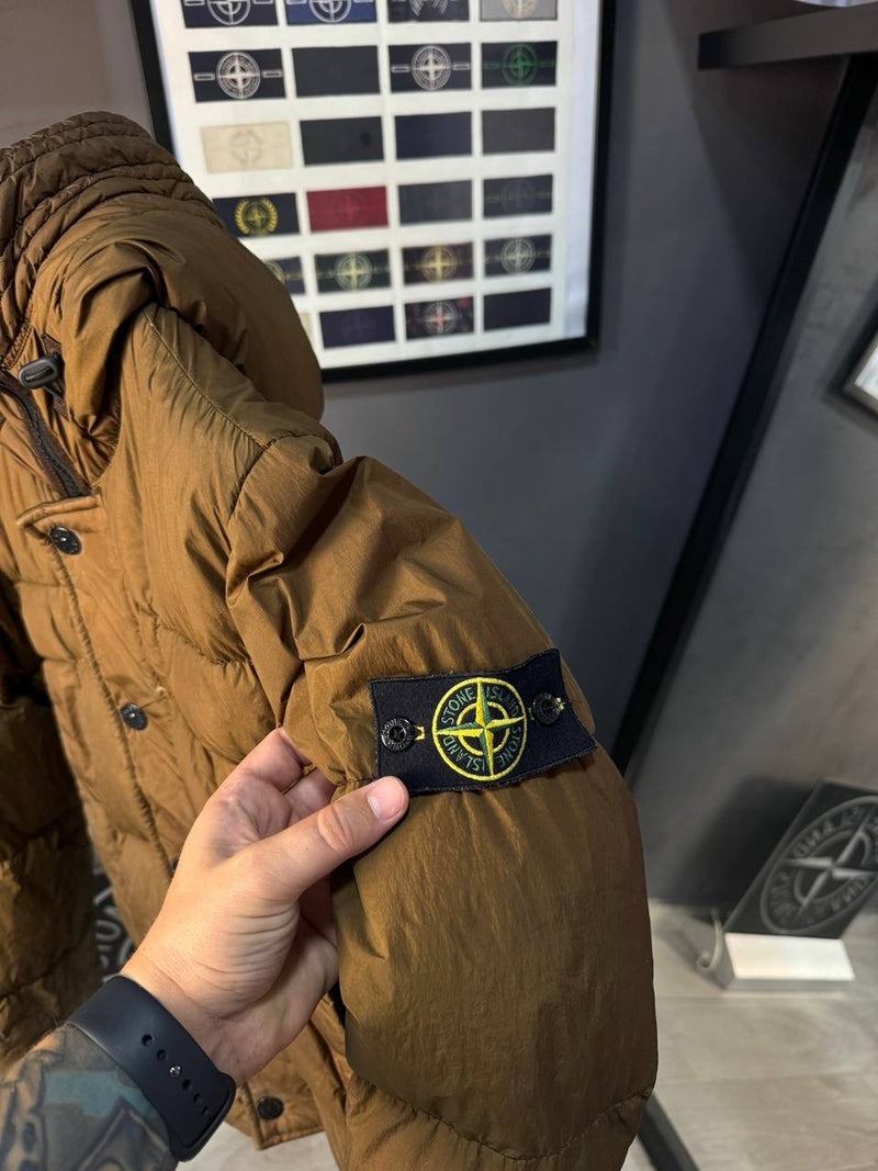 Giubbino Stone Island Marrone